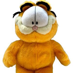 Vintage Garfield Cat Plush Stuffed Animal 25 Year Limited Ed Federated Macys 17"